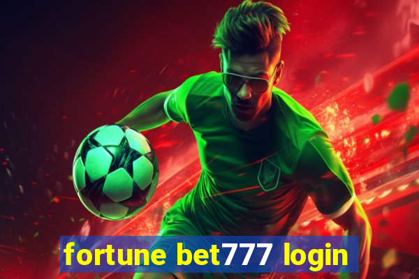 fortune bet777 login